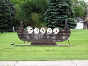 Welcome to Wausa Sign